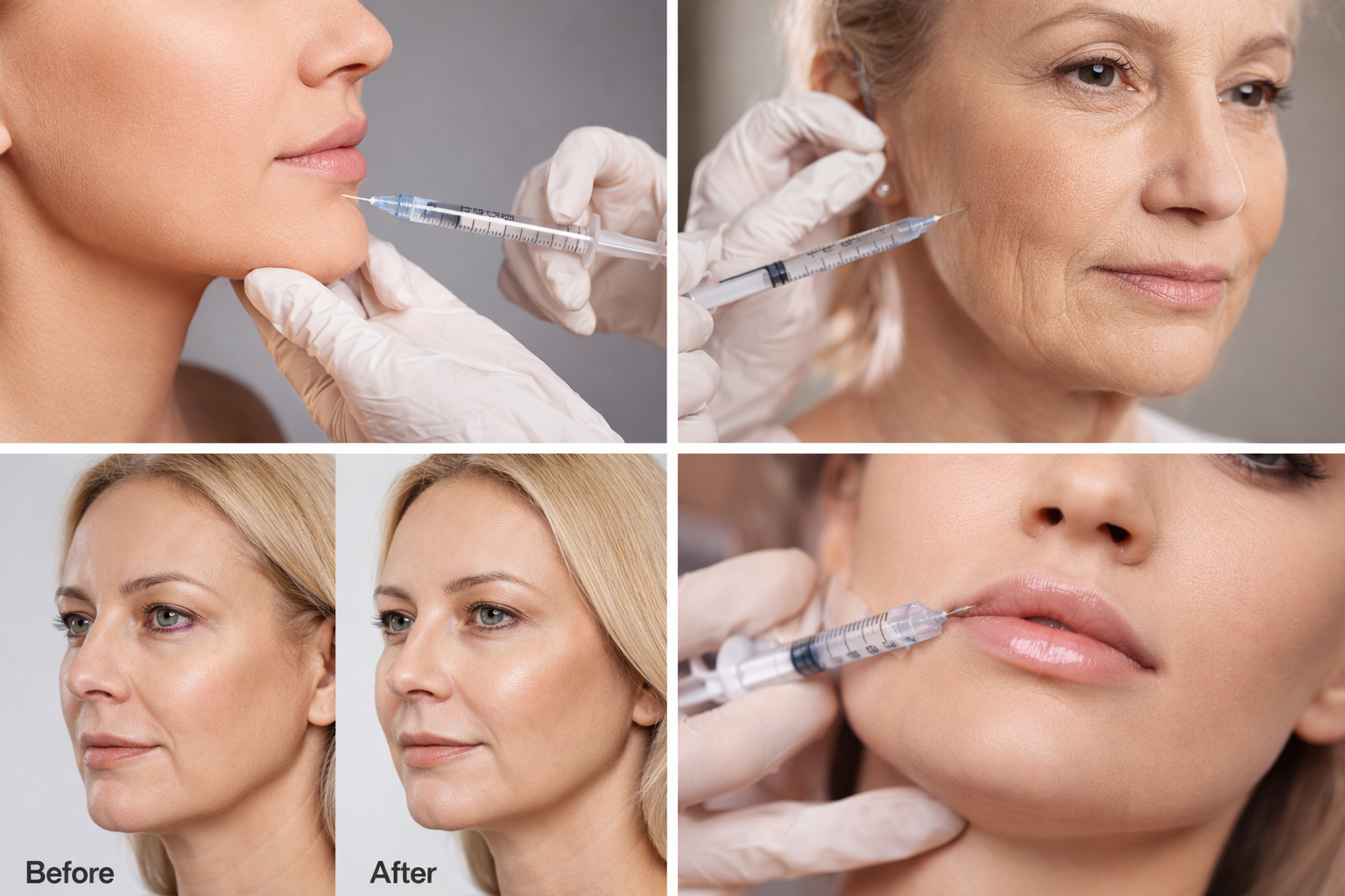 Dermal filler procedure and results